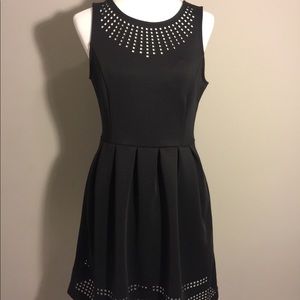 Little Black Fit and Flare Dress